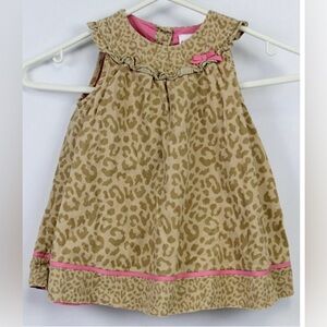 Gymboree Smart Kitties Kitty Cat Leopard Kitty Dress Size 3T